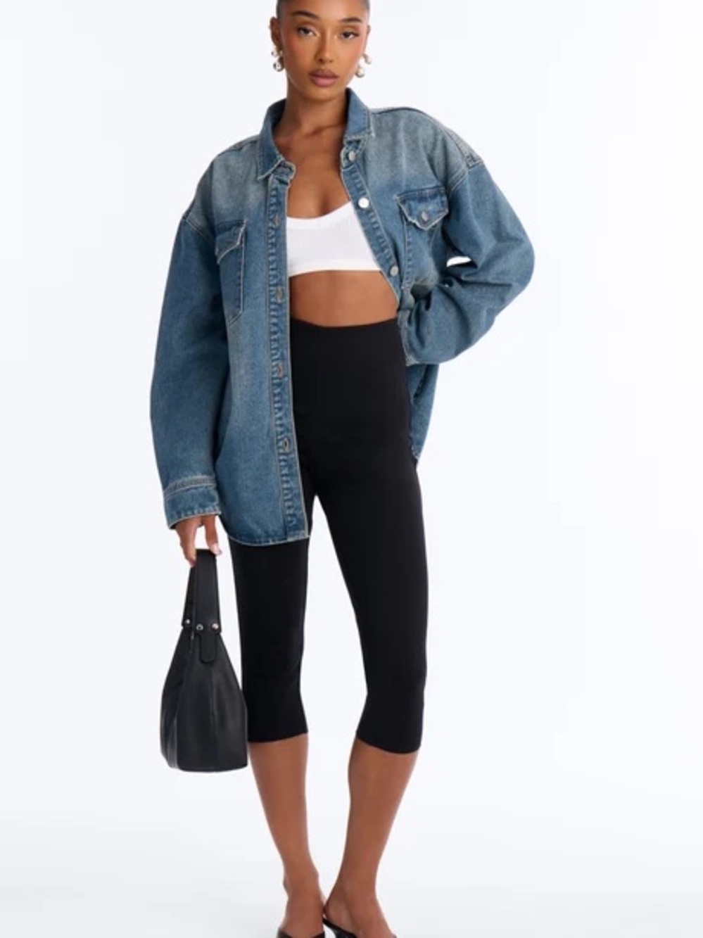 Luna Denim Shacket